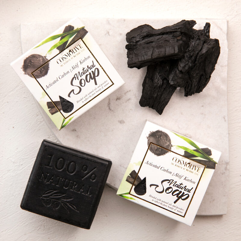 Activated carbon Soap 125 Cosmolive Натурален сапун Cosmolive Карбон 125гр