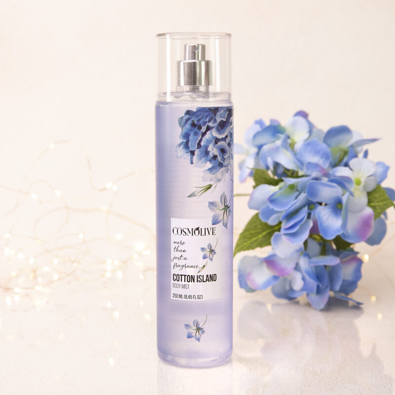 Спрей за тяло Cosmolive Памучен остров 250 мл