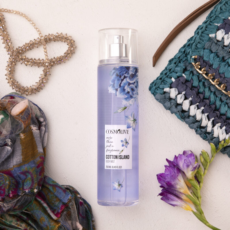 Спрей за тяло Cosmolive Памучен остров 250 мл