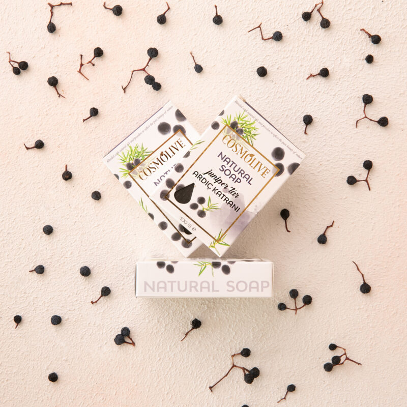 Juniper tar Soap 100 Cosmolive Натурален сапун Cosmolive Катран от хвойна 100гр