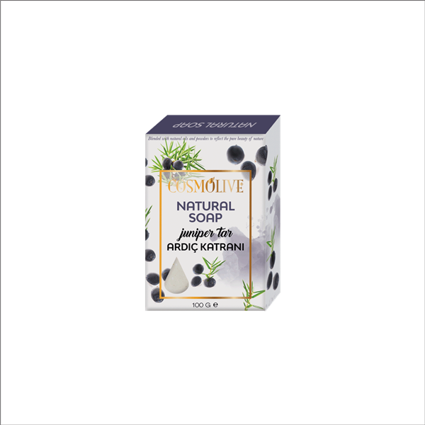 Juniper tar Soap 100 Cosmolive Натурален сапун Cosmolive Катран от хвойна 100гр