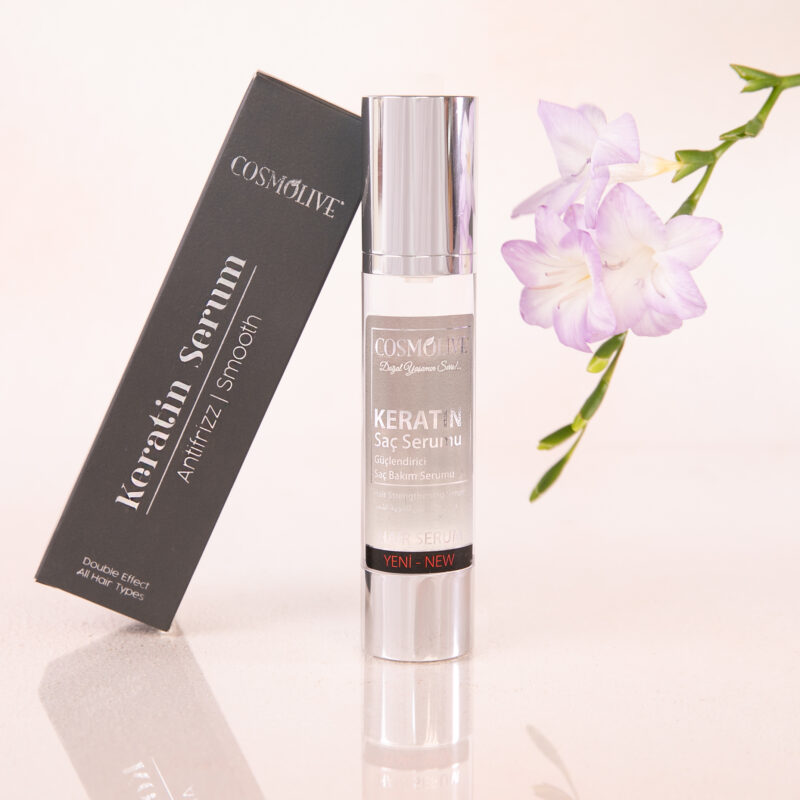 Подхранващ серум за коса Cosmolive с кератин 50 мл