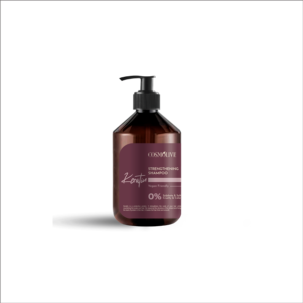 Окрепващ шампоан Cosmolive Кератин 500 мл