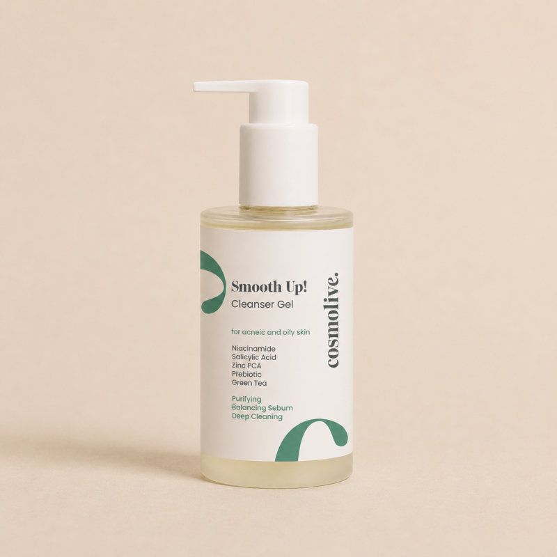 почистващ гел за лице Cosmolive Smooth Up 200 мл